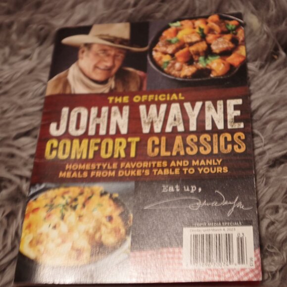 John Wayne Cook Mini Book Homestyle Favorites - Picture 2 of 11